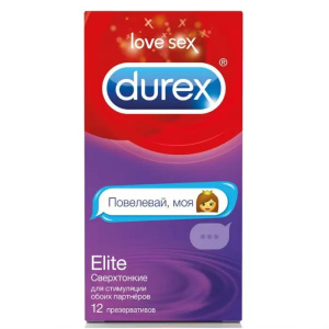 Купить  Durex Elite Emoji презервативы 12 шт.