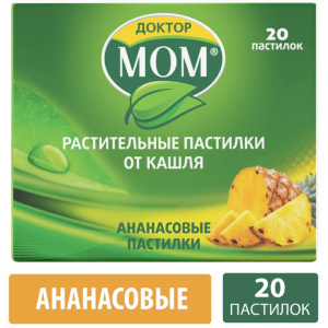 Купить  Доктор Мом пастилки №20 ананас