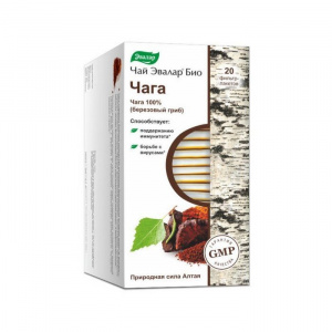Купить  Чай Эвалар Био 1,5г №20 чага