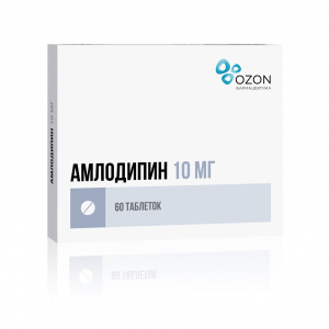 Амлодипин таб 10мг №60