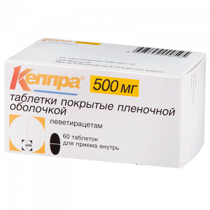 Купить  Кеппра таб ппо 500мг №60