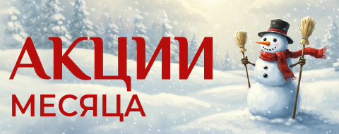 Акции месяца декабрь 2025
