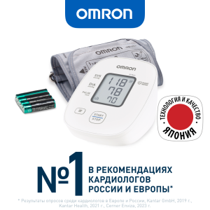 Купить  Omron M1 Basic RU тонометр автоматический без адаптера со средней манжетой 22-32 см