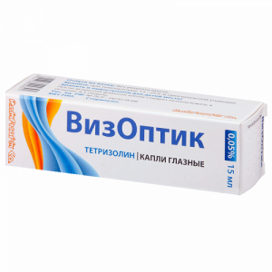 Купить  ВизОптик капли глазные  0,05% 15мл