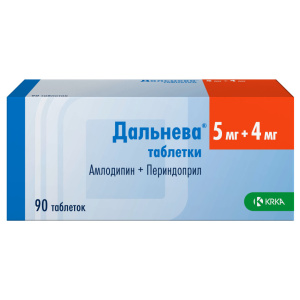 Купить  Дальнева таблетки 5 мг+4 мг №90