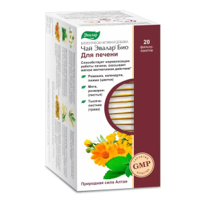 Купить  Чай Эвалар Био 1,5г №20 д/печени