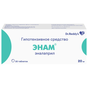 Купить  Энам таб 20мг №20