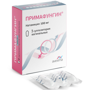 Купить  Примафунгин суппозитории ваг 100мг №3