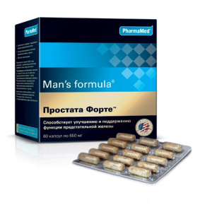 Купить  Man's formula Простата Форте капс №60