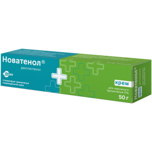 Купить  Новатенол крем 5% 50мг