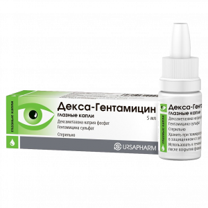 Купить  Декса-Гентамицин капли глазн 5мл
