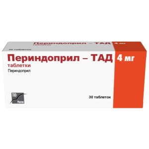 Купить  Периндоприл-ТАД таблетки 4мг №30