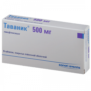Купить  Таваник таб ппо 500мг №5