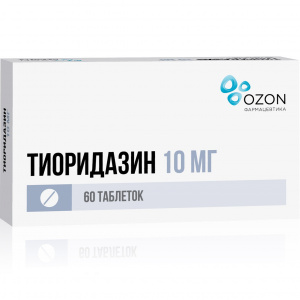 Купить  Тиоридазин таб ппо 10мг №60