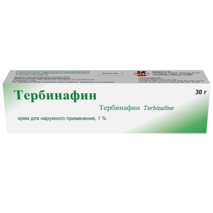 Купить  Тербинафин 1 % 30 г крем для наружного применения