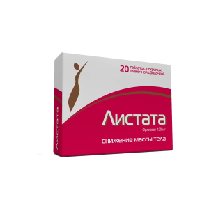 Купить  Листата таб ппо 120мг №20
