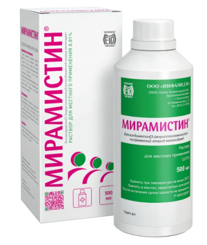Мирамистин р-р д/местн примен 0,01% 500 мл