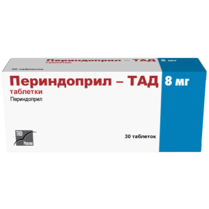 Купить  Периндоприл-ТАД таблетки 8мг №30