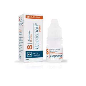 Купить  Дорзолан Соло капли глазн 20мг/мл 5мл