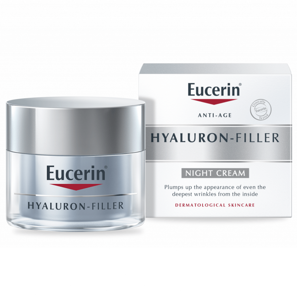 Eucerin крем 50. Eucerin Hyaluron-Filler. Крем Eucerin Hyaluron-Filler ночной 50 мл. Eucerin крем Hyaluron Filler SPF 30.