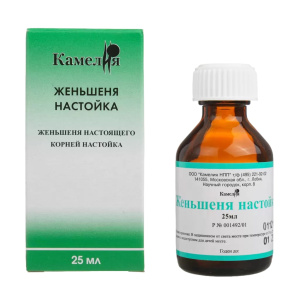 Купить  Женьшеня настойка фл 25мл