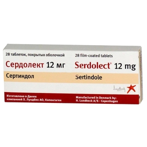 Купить  Сердолект таб по 12мг №28