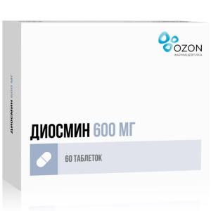 Купить  Диосмин таб ппо 600мг №60