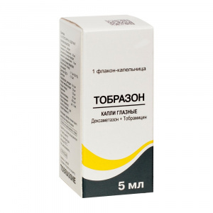 Купить  Тобразон капли глазные  5мл