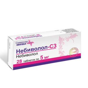 Купить  Небиволол-СЗ таб 5мг №28