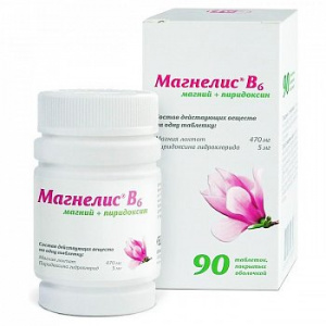 Купить  Магнелис В6 таб по №90