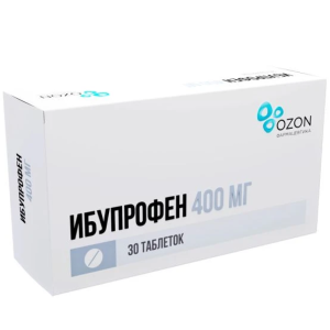 Купить  Ибупрофен таб ппо 400мг №30