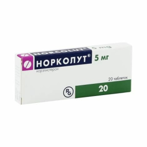 Купить  Норколут таб 5мг №20