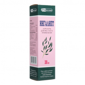 Купить  Ингалипт аэрозоль д/местн примен 30мл