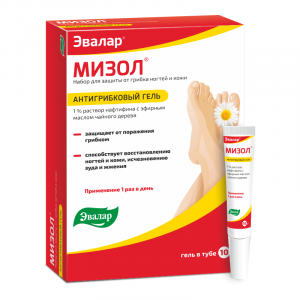 Купить  Мизол гель 1% 10мл антигрибковый