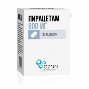 Купить  Пирацетам таб ппо 800мг №30