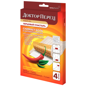 Купить  Пластырь перцовый Доктор Перец №4