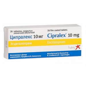 Купить  Ципралекс таб по 10мг №28