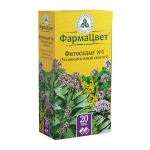 Купить  Сбор Успокоительный №3 фильтр-пак 2г №20