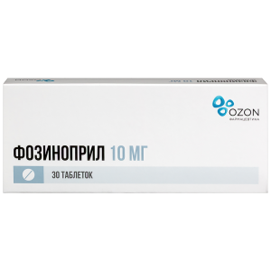 Купить  Фозиноприл таблетки 20мг №30