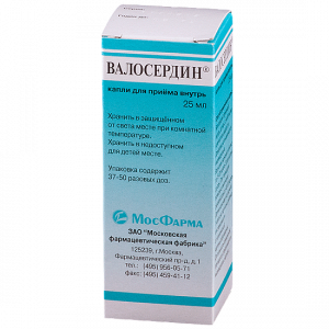 Купить  Валосердин капли 25мл