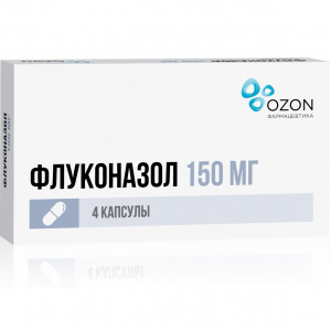 Купить  Флуконазол капсулы 150мг №4