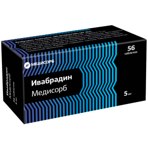 Купить  Ивабрадин Медисорб таб ппо 5мг №56