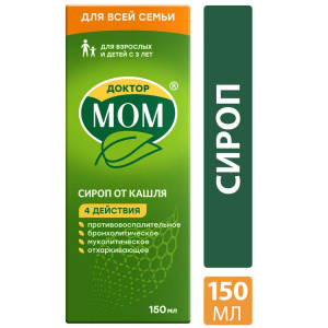 Купить  Доктор Мом сироп 150мл