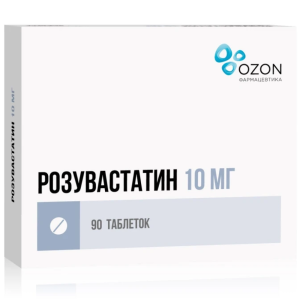 Розувастатин таб ппо 10мг №90