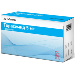 Купить  Торасемид таб 5мг №30