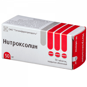 Купить  Нитроксолин таб по 50мг №50