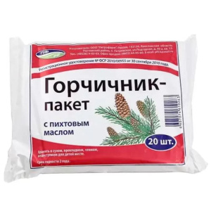 Купить  Горчичники пихта пакет №20