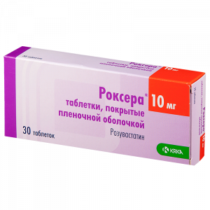 Купить  Роксера таб ппо 10мг №30