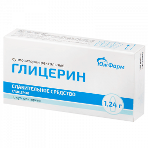 Купить  Глицерин супп рект д/детей 1,24г №10