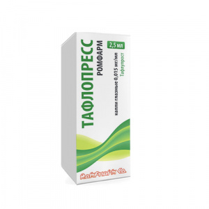 Купить  Тафлопресс капли глазн 0,015мг/мл 2,5мл